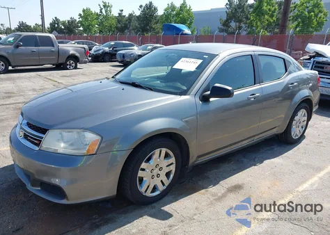 2013 Dodge Avenger Se from USA, damaged, VIN 1C3CDZAB5DN700700